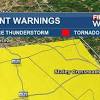 Severe thunderstorm warning image
