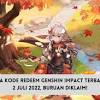 Genshin redeem image