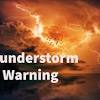 Severe Thunderstorm Warning image