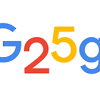 Google's 25th birthday image